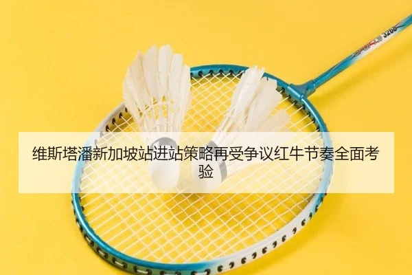 维斯塔潘新加坡站进站策略再受争议红牛节奏全面考验（xingkong）